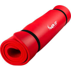 Тренувальний килимок Movit M01978 190 см x 100 см x 1,5 см червоний