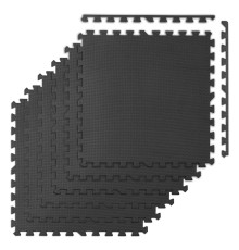 Килимок для фітнесу Neo-Sport 192401 180 х 120 см, чорний