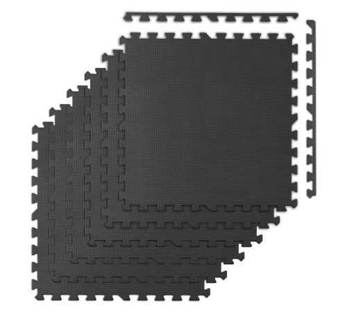 Килимок для фітнесу Neo-Sport 192401 180 х 120 см, чорний