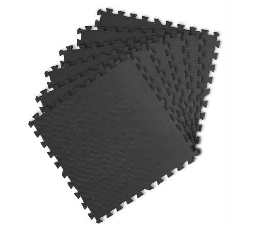 Килимок для фітнесу Neo-Sport 192401 180 х 120 см, чорний