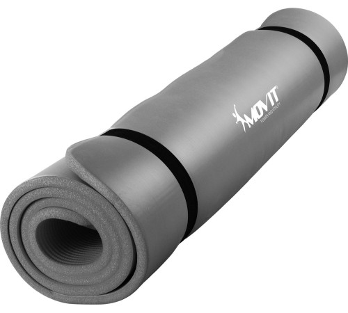Тренувальний килимок Movit M09614 190 см x 100 см x 1,5 см сірий Тренувальний килимок Movit M09614 190 см x 100 см x 1,5 см сірий