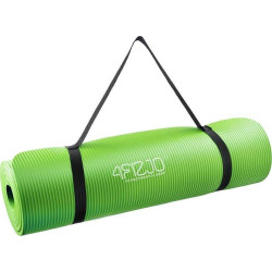 Килимок для йоги та фітнесу 4fizjo NBR 1CM - зелений 
