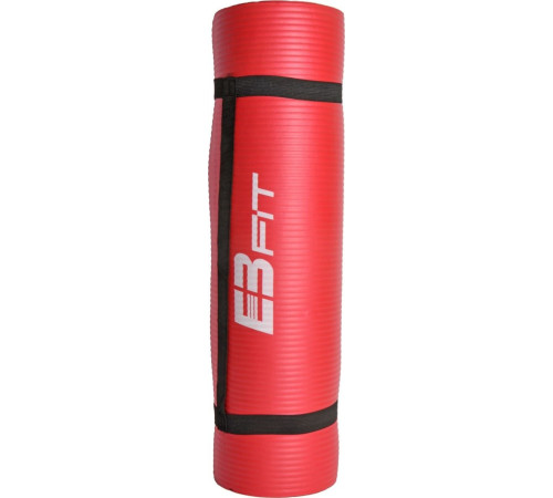 Фітнес-килимок Eb Fit NBR 180 cm x 60 cm x 1 cm - червоний Фітнес-килимок Eb Fit NBR 180 cm x 60 cm x 1 cm - червоний