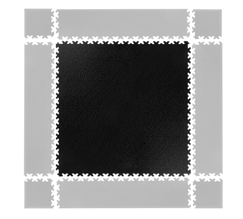 Килимок-пазл inSPORTline Simple чорний Килимок-пазл inSPORTline Simple чорний