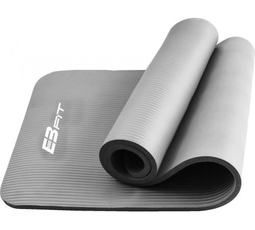Фітнес-килимок Eb Fit NBR 180 cm x 60 cm x 1.5 cm - сірий Фітнес-килимок Eb Fit NBR 180 cm x 60 cm x 1.5 cm - сірий