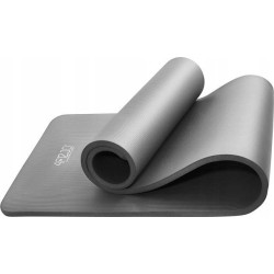 Килимок для йоги та фітнесу 4fizjo NBR 1,5 cm - сірий 