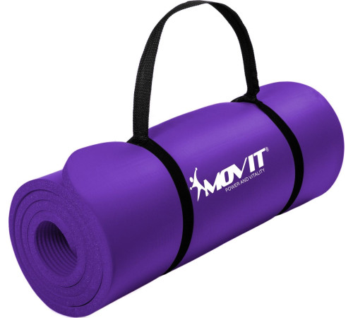 Тренувальний килимок Movit M60201 183 см x 60 см x 1 см фіолетовий Тренувальний килимок Movit M60201 183 см x 60 см x 1 см фіолетовий