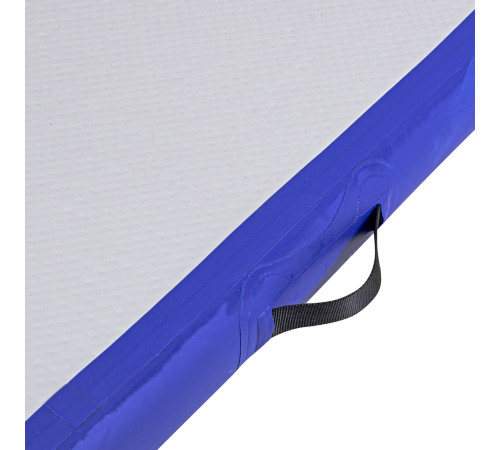 Килимок надувний Airtrack inSPORTline Airstunt 500x100x10 см, біло-синій
