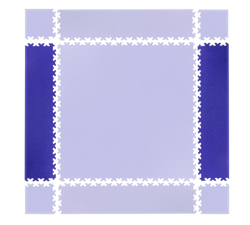 Шматочки для пазл килимка inSPORTline Simple Blue – 2 шт. Шматочки для пазл килимка inSPORTline Simple Blue – 2 шт.