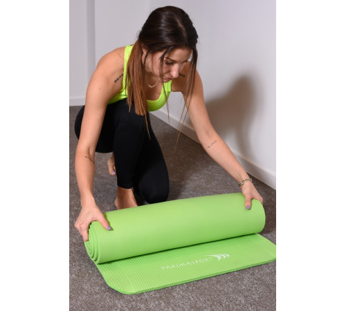 Фітнес-килимок YakimaSport NBR PRO 180 cm x 60 cm x 1 cm - зелений Фітнес-килимок YakimaSport NBR PRO 180 cm x 60 cm x 1 cm - зелений