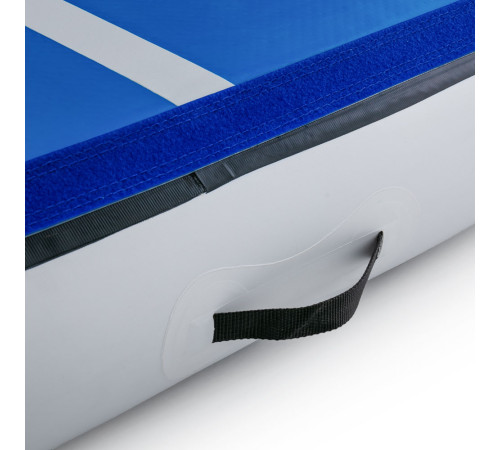 Килимок надувний гімнастичний inSPORTline Aircase 280x140 см синьо-білий