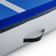 Килимок надувний гімнастичний inSPORTline Aircase 280x140 см синьо-білий