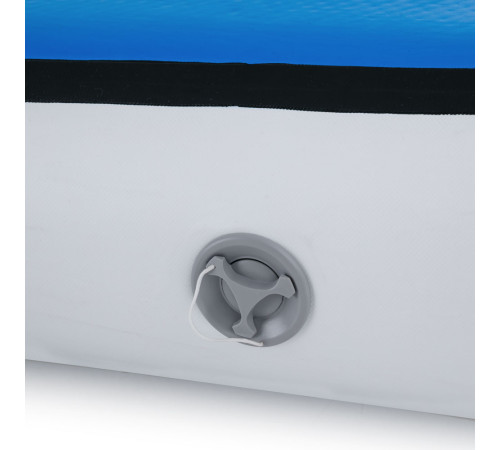 Килимок надувний гімнастичний inSPORTline Aircase 280x140 см синьо-білий