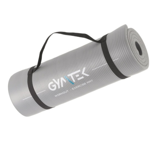 Килимок для фітнесу Gymtek NBR, 180 х 60,5 х 1,5 см, сірий Килимок для фітнесу Gymtek NBR, 180 х 60,5 х 1,5 см, сірий