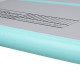 Килимок надувний Airtrack inSPORTline Airstunt 300x100 см, сіро-бірюзовий