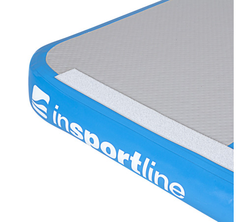 Килимок надувний Airtrack inSPORTline Airstunt 400x100 см, сіро-бірюзовий Килимок надувний Airtrack inSPORTline Airstunt 400x100 см, сіро-бірюзовий