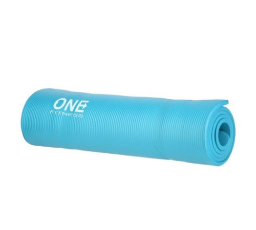 Килимок для йоги YM30 ONE FITNESS – блакитний 