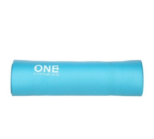 Килимок для йоги YM30 ONE FITNESS – блакитний 