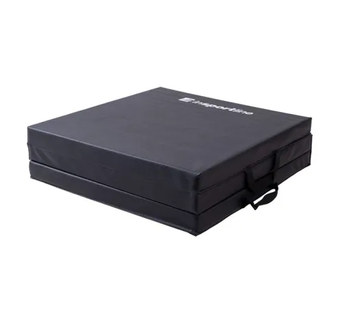 Розкладний гімнастичний матрац inSPORTline Trifold mat 195x90x5 см - Чорний Розкладний гімнастичний матрац inSPORTline Trifold mat 195x90x5 см - Чорний