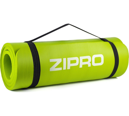 Фітнес-килимок Zipro 180 cm x 60 cm x 1.5 cm - салатовий