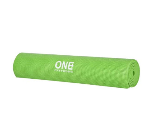 Килимок для йоги та фітнесу YM02 One Fitness – зелений Килимок для йоги та фітнесу YM02 One Fitness – зелений