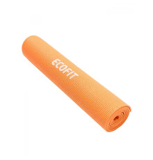 Килимок для вправ EcoFit MD9010, 173 х 61 х 0,6 см, помаранчевий