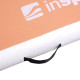 Килимок надувний Airtrack inSPORTline Airstunt 400 x 100 x 10 см, бежевий