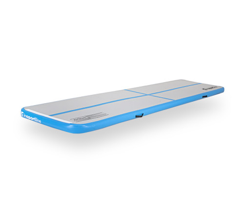 Килимок надувний Airtrack inSPORTline Airstunt 400x100x10 см, білий