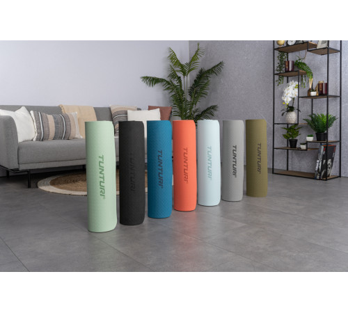 Килимок Tunturi Yoga Mat 8 мм, кораловий