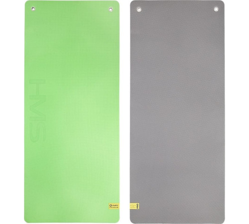 Фітнес-килимок HMS MFK08 120 cm x 60 cm x 1.5 cm - чорно-зелений