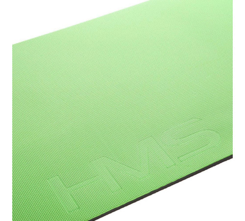 Фітнес-килимок HMS MFK08 120 cm x 60 cm x 1.5 cm - чорно-зелений