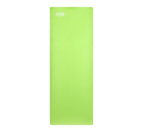 Килимок для йоги YM40 ONE FITNESS – салатовий