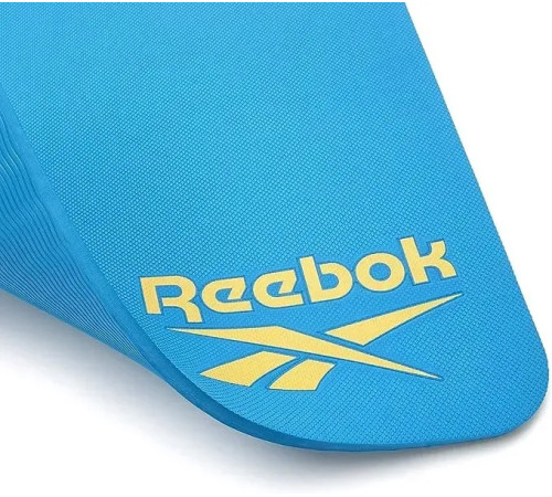 Килимок для фітнесу Reebok Performance 8 мм, блакитний