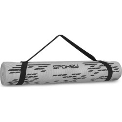 Килимок для фітнесу Spokey Lightmat II 180x60x0.4 см - сірий 