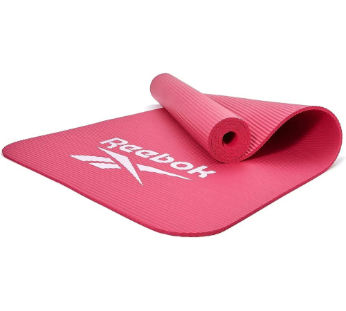 Килимок для фітнесу Reebok 7 мм, рожевий