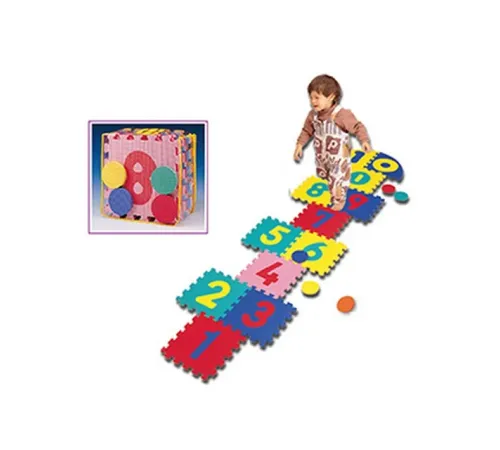 Дитячий килимок-пазл Spartan Hopscotch 12+4ks 30x30x1.4 см Дитячий килимок-пазл Spartan Hopscotch 12+4ks 30x30x1.4 см