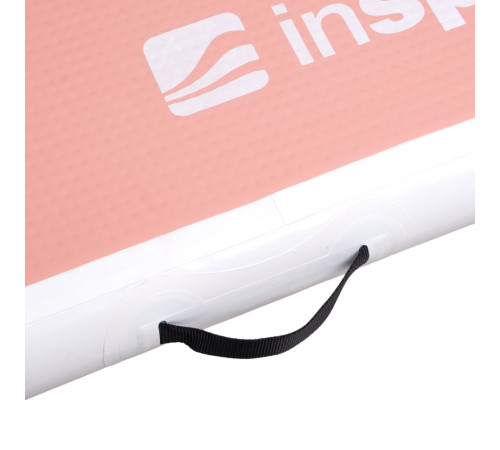 Килимок надувний Airtrack inSPORTline Airstunt 300x100x10 см, рожевий