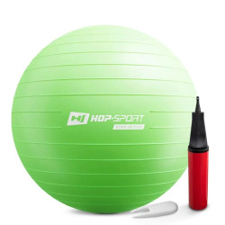 Фітбол Hop-Sport 65 см зелений + насос