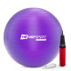 Фітбол Hop-Sport 65 см фіолетовий + насос