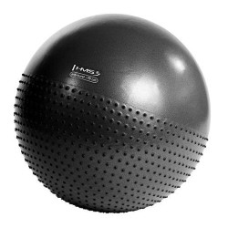 Гімнастичний масажний м'яч YB03 75CM HMS - чорний 