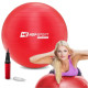 Фітбол Hop-Sport 65 см червоний + насос