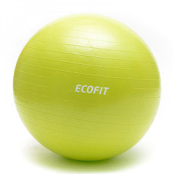 Гімнастичний м’яч Ecofit MD1225 75 см, жовтий