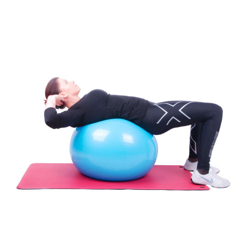 М'яч гімнастичний inSPORTline Top Ball 55 см - синій М'яч гімнастичний inSPORTline Top Ball 55 см - синій