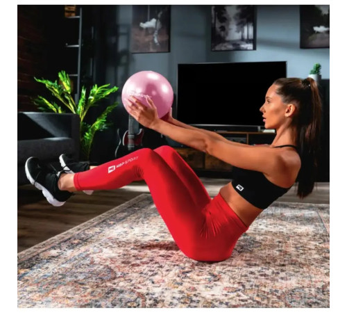 Фітбол Hop-Sport 25 см рожевий Фітбол Hop-Sport 25 см рожевий