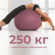 М'яч для фітнесу WCG 55 Anti-Burst 250 кг рожевий + насос