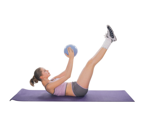 Гімнастичний м'яч для аеробіки Aerobic Ball 25 cm блакитний Гімнастичний м'яч для аеробіки Aerobic Ball 25 cm блакитний