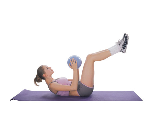 Гімнастичний м'яч для аеробіки Aerobic Ball 25 cm блакитний Гімнастичний м'яч для аеробіки Aerobic Ball 25 cm блакитний