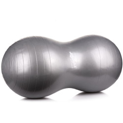 Гімнастичний м'яч Allright Peanut 50cm - сірий 