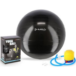 Гімнастичний м'яч HMS YB01 55cm - чорний 