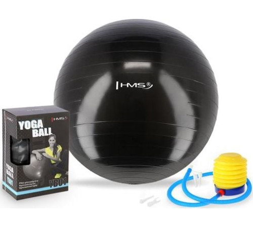 Гімнастичний м'яч HMS YB01 55cm - чорний